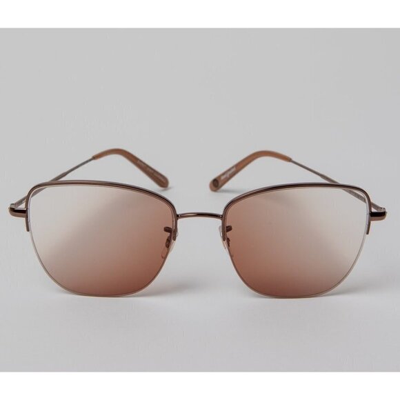 💕GARRETT LEIGHT💕 Pershing Glasses RG-DV Rose Gold Dove Frame Pink Gradient NWT - Picture 4 of 12